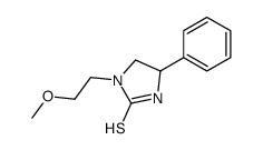2-Imidazolidinethione, 1-(2-methoxyethyl)-4-phenyl- 结构式