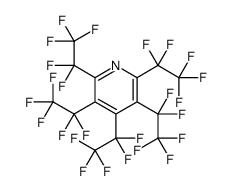 Pentakis(pentafluoroethyl)pyridine 结构式