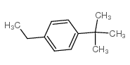 1-叔丁基-4-乙苯 结构式