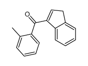 Methanone, 1H-inden-3-yl(2-methylphenyl)- 结构式