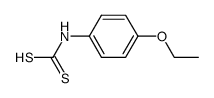 Carbamodithioic acid, (4-ethoxyphenyl)- (9CI) 结构式