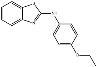 N-(4-乙氧基苯基)苯并噻唑-2-胺 结构式