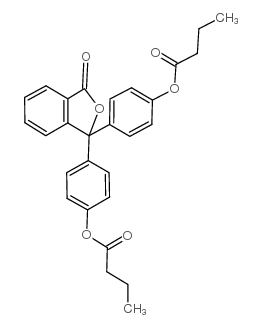 酚酞二丁酸酯 结构式