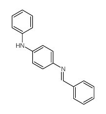 N-亚苄基-N'-苯基-1,4-苯二胺 结构式