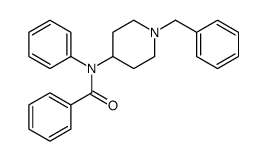 Benzamide, N-phenyl-N-[1-(phenylmethyl)-4-piperidinyl]- 结构式