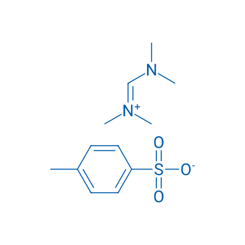 N,N,N',N'-四甲基甲脒鎓对甲苯磺酸盐 结构式