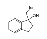 1-(溴甲基)-2,3-二氢-1H-茚-1-醇 结构式
