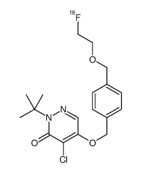 氟吡哒 F-18 结构式