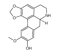 黄肉楠碱 结构式