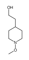 1-甲氧基-4-哌啶乙醇 结构式