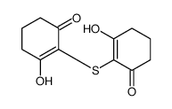 2,2'-硫代双(3-羟基-2-环己烯-1-酮) 结构式