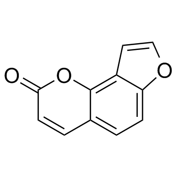 异补骨脂素 结构式