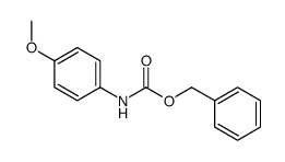 N-苄氧基羰基-4-甲氧基苯胺 结构式