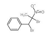 Benzene, (1,2-dibromo-2-nitropropyl)- 结构式
