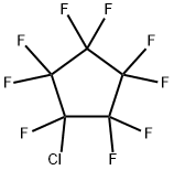 PERFLUORO(CHLOROCYCLOPROPANE) 结构式