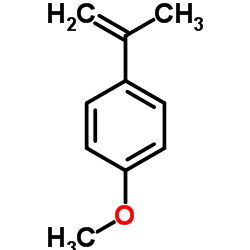 1-异丙烯基-4-甲氧基苯 结构式