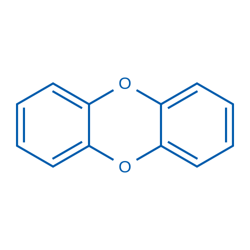 二苯并[b,e][1,4]二氧杂环己烷 结构式
