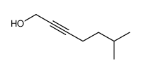 6-甲基-2-庚炔-1-醇 结构式