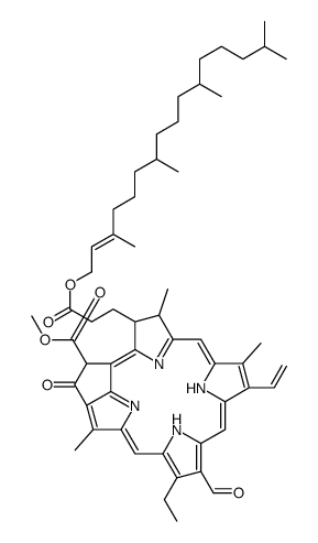 脱镁叶绿素B 结构式