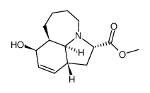 Azepino[3,2,1-hi]indole-2-carboxylic acid, 1,2,4,5,6,7,7a,8,10a,10b-decahydro-8-hydroxy-, methyl ester, (2S,7aS,8R,10aR,10bS)- 结构式