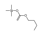 Silane, [(1-butoxyethenyl)oxy]trimethyl- 结构式