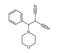 2-(4-吗啉基苯基甲基)丙二腈 结构式