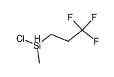 Silane, chloromethyl(3,3,3-trifluoropropyl)- 结构式
