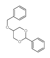 5-(benzyloxy)-2-phenyl-1,3-dioxane 结构式
