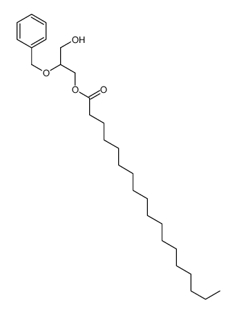 Octadecanoic acid, 3-hydroxy-2-(phenylmethoxy)propyl ester 结构式