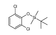1,3-二氯-2-[(叔丁基二甲基硅基)氧基]苯 结构式
