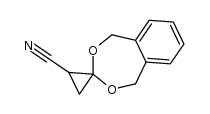 Spiro[2,4-benzodioxepin-3,1'-cyclopropane]-2'-carbonitrile, 1,5-dihydro- 结构式