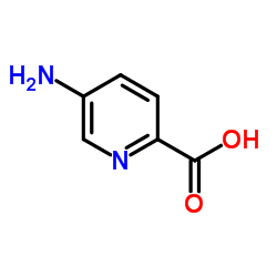 5-氨基-2-吡啶羧酸 结构式