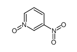 3-硝基吡啶-1-氧化物 结构式