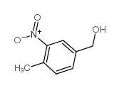 4-甲基-3-硝基苯甲醇 结构式