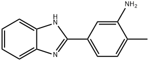 5-(1H-苯并[D]咪唑-2-基)-2-甲基苯胺 结构式
