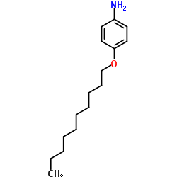 4-癸烷氧基苯胺 结构式