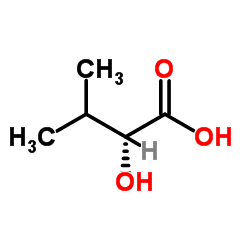 L-α-羟基异戊酸 结构式