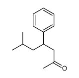 6-甲基-4-苯基-2-庚酮 结构式