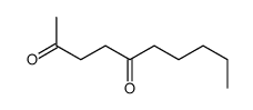 2,5-癸二酮 结构式