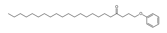 1-苯氧基-4-二十二酮 结构式