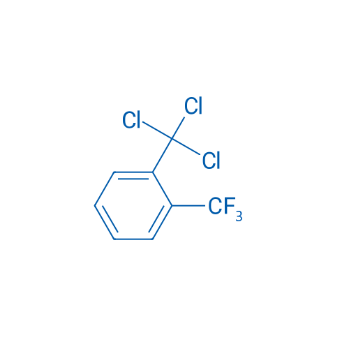 1-(三氯甲基)-2-(三氟甲基)苯 结构式