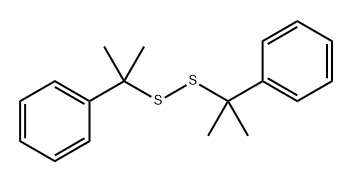 二硫化双(1-甲基-1-苯乙基) 结构式