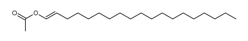 1-Nonadecen-1-ol, acetate, (Z)- (9CI) 结构式