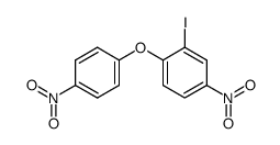 2-碘-4-硝基-1-(4-硝基苯氧基)苯 结构式