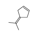 4-异亚丙基环戊烯 结构式
