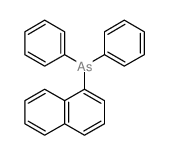 1-萘基二苯基胂 结构式