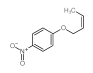 Benzene,1-(2-buten-1-yloxy)-4-nitro- 结构式