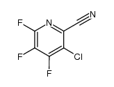 3-氯-4,5,6-三氟吡啶-2-甲腈 结构式