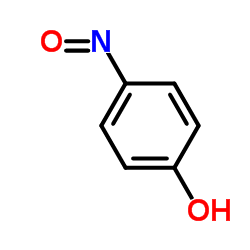 4-亚硝基苯酚 结构式