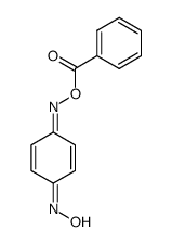 2,5-环己二烯-1,4-二酮 1-(O-苯甲酰肟)-4-肟 结构式